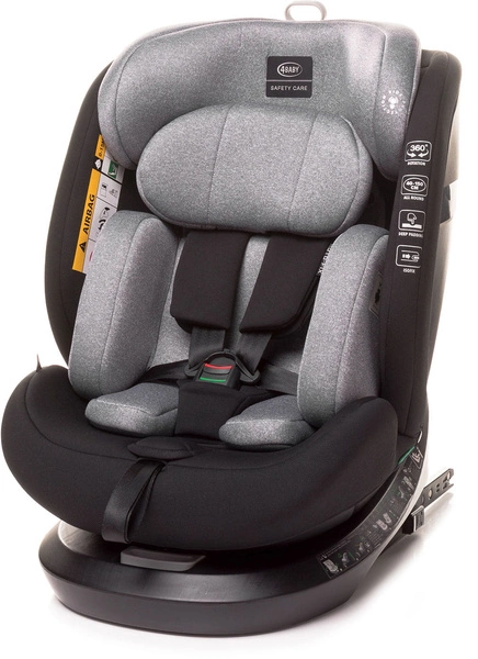 4BABY ROTO-FIX fotelik samochodowy obrotowy 40-150 cm ISOFIX I-SIZE 0-36 kg