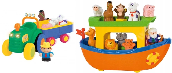 Dumel Interaktywna Arka Noego + Traktor Farmer