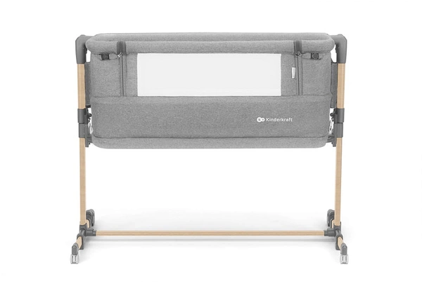 KINDERKRAFT NESTE GROW L dostawka Łóżeczko turystyczne dostawne składane 3w1