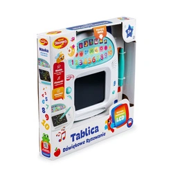 DUMELTablica Dźwiękowe Rysowanie uczą liczenia, kolorów, kształtów