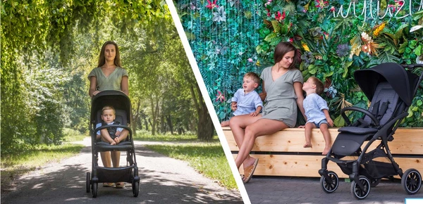 ESPIRO FUEL miejski wózek spacerówka lekki zwrotny