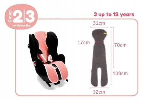 AeroMoov wkładka antypotowa do fotelika 15-36kg