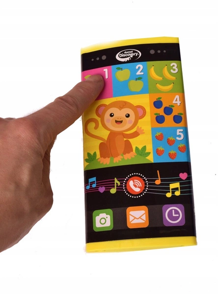 DUMEL telefon smartfon edukacyjny pianinko mówi po polsku