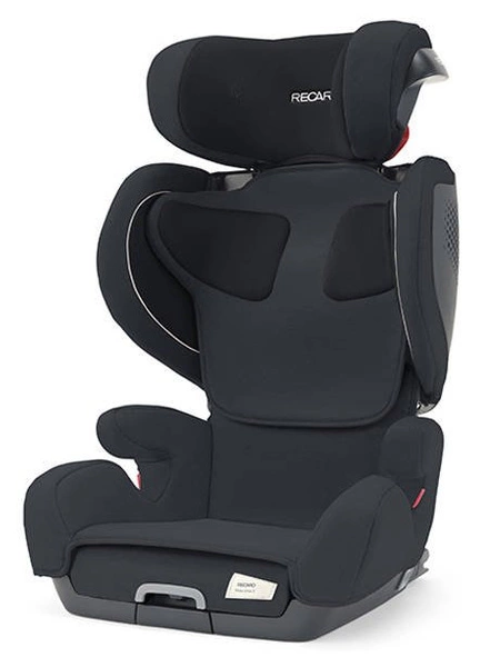 RECARO Mako 2 Elite Prime Mat Black fotelik samochodowy i-size 100-150cm + RECARO Mako tapicerka letnia pokrowiec na fotelik