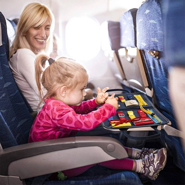 TABLICA MANIPULACYJNA EDUKACYJNA SENSORYCZNA MONTESSORI