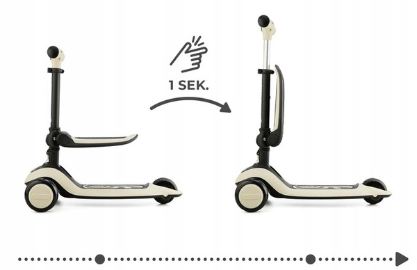 Kinderkraft HALLEY Rowerek trójkołowa hulajnoga jeździk lekka 2w1