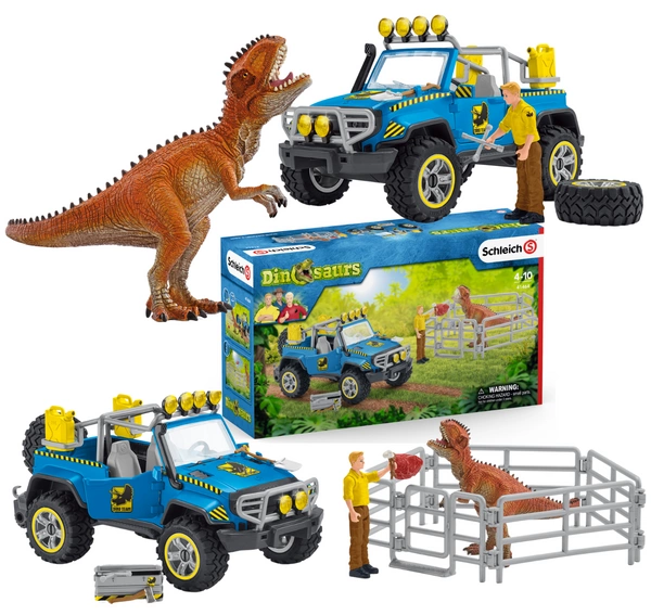 auto terenowe opiekun Dinozaur Schleich 41464