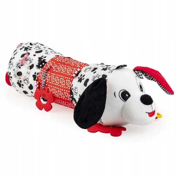 Balibazoo Zabawka edukacyjna przytulanka wałek piesek Pedro grzechotka