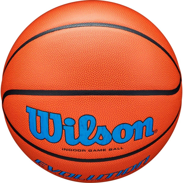 WILSON EVOLUTION Blue Piłka do koszykówki 7 skóra