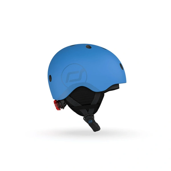 SCOOT AND RIDE kask narciarski S-M dla dzieci regulacja dziecięcy LED Ocean