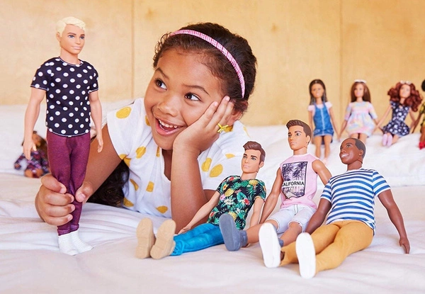 MATTEL FASHIONISTAS STYLOWY KEN LALKA BARBIE FJF74