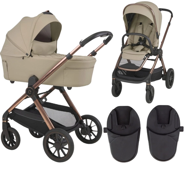 ESPIRO CODE Wózek spacerowy spacerówka gondola 2w1 + akcesoria