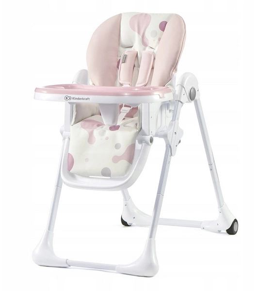 Kinderkraft YUMMY składane krzesełko do karmienia + tacka