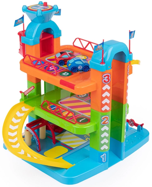 DUMEL Flota Miejska Tiny Garaż Deluxe + 2 autka