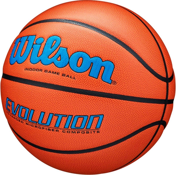 WILSON EVOLUTION Blue Piłka do koszykówki 7 skóra