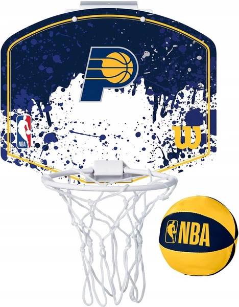 WILSON NBA Indiana Pacers Mini Hoop Mini Tablica do koszykówki