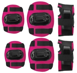 NILS Zestaw Ochraniaczy na rolki 6 sztuk: kolana + łokcie + nadgarstki w rozmiarze L