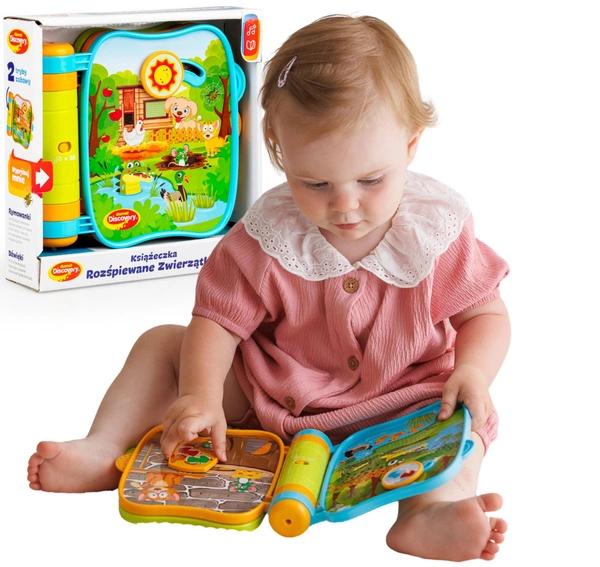 Dumel książeczka rozśpiewane zwierzątka Mówi w Języku Polskim