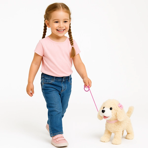 Artyk Natalia interaktywny piesek chodzący na smyczy szczeka macha ogonem