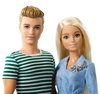 MATTEL BARBIE I KEN NA SPACERZE + PIESEK FTB72