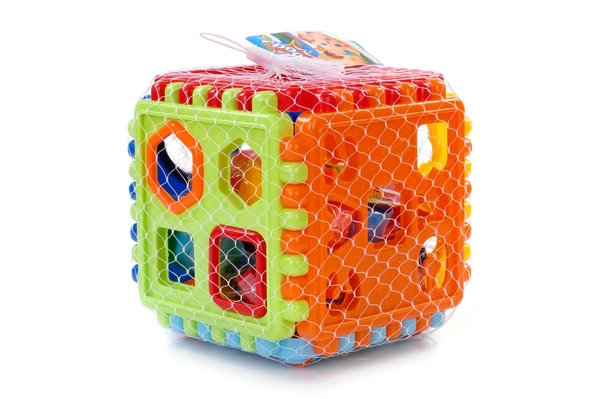 Artyk Kostka edukacyjna sorter klocki litery cyfry