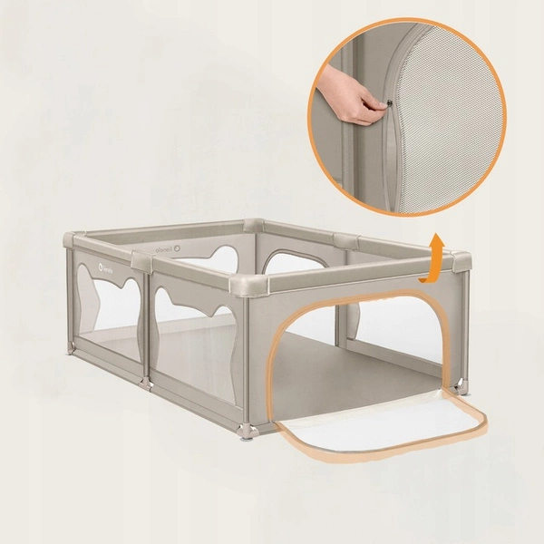 Lionelo Willow Kojec dla dziecka Plac Zabaw 187x127 cm składany + torba