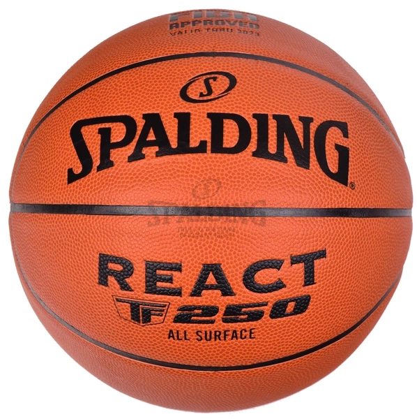 SPALDING TF250 7 FIBA Piłka do koszykówki skóra