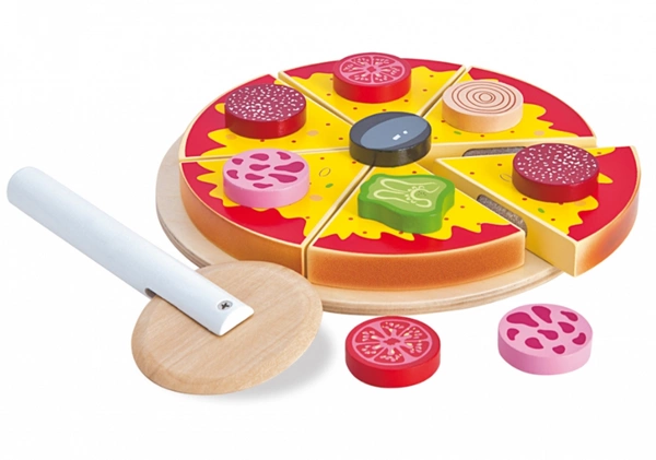 EICHORN Drewniana Pizza do Krojenia Dodatki 3730