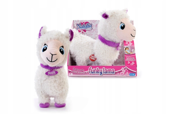 NATALIA Interaktywna Funky Lama tańcząca maskotka