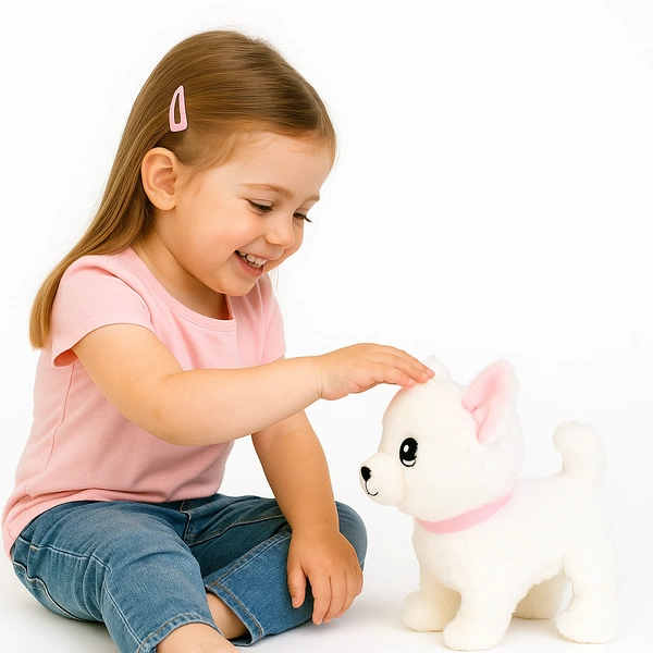 Chodzący Piesek Interaktywny Natalia Artyk Dźwięki reaguje na dotyk