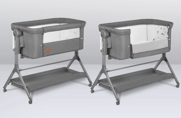 LIONELO LEONIE PLUS 3w1 Łóżeczko dostawne kołyska niemowlęce