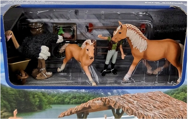 FARMA gospodarstwo konie struś zagroda farmer