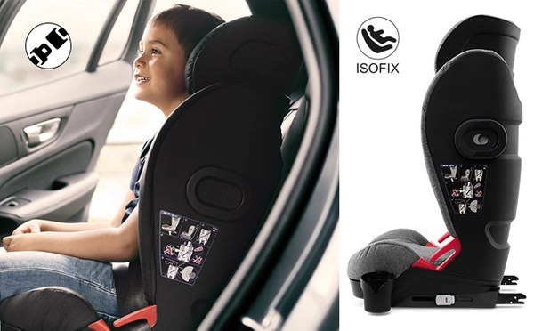 AXKID BIGKID 2 PREMIUM BLACK 15- 36 KG fotelik samochodowy