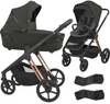 ESPIRO MILOO Wózek spacerowy spacerówka gondola 2w1 adaptery