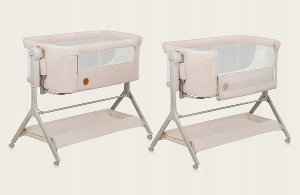 LIONELO LEONIE PLUS 3w1 Łóżeczko dostawne kołyska niemowlęce