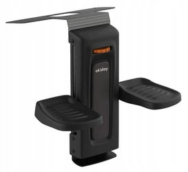 Okiday podnóżek do fotelika samochodowego z regulacją wysokości stopki czarny