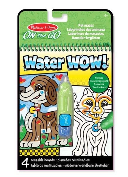 MELISSA Water Wow Kolorowanka Wodna Pet Mazes 1948
