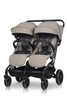 EURO-CART wózek bliźniaczy ECHO podwójny 2 pokrowce + folia do 22kg + gondola