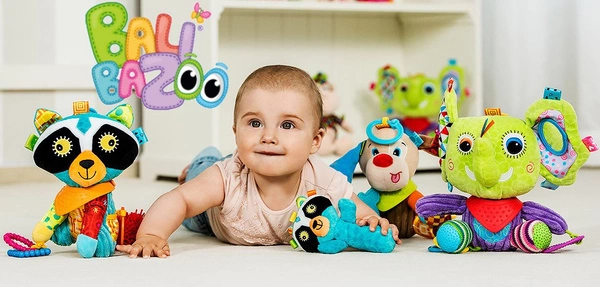 BALIBAZOO Zawieszka Zebra ZOYA Z POZYTYWKĄ DUMEL