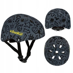 Kask ochronny Kidwell ORIX Plus Graffiti M rower hulajnoga