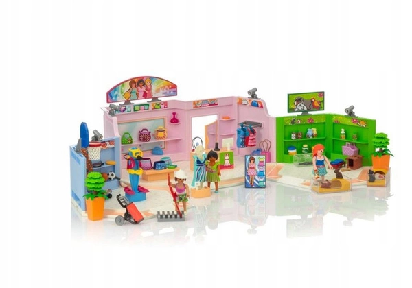 PLAYMOBIL 9078 City Life Klocki Pasaż handlowy