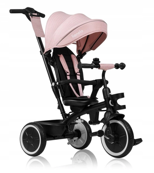 Lionelo rowerek trójkołowy jeździk 2w1 pchacz obracany 360° BERRY