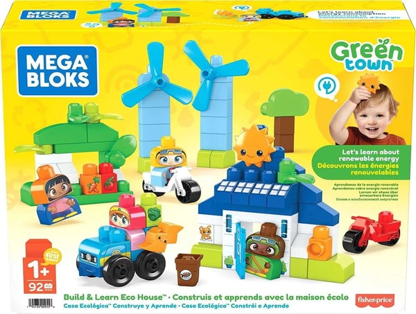 Mega Bloks HCG36 Ekodomek Zestaw klocków 92 szt