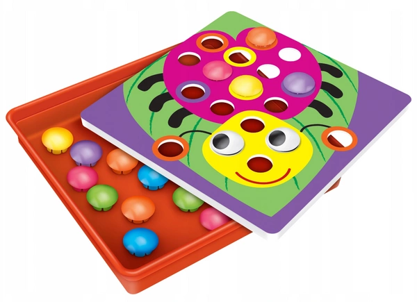 POMYSŁOWE GUZICZKI UKŁADANKA GUZICZKOWA MOZAIKA