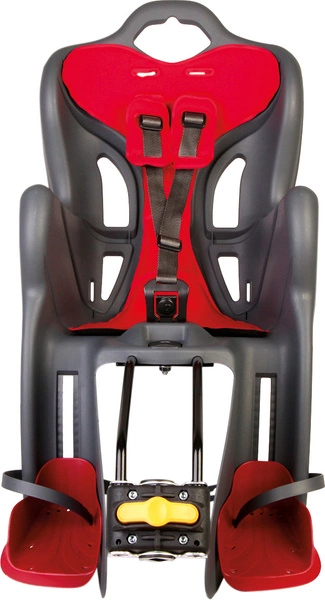 BELLELLI B-One Standard fotelik rowerowy na ramę szary