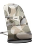BABYBJORN - leżaczek BLISS COTTON, Khaki/Green Print