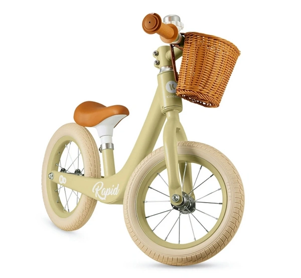 Kinderkraft Rowerek biegowy RAPID 2 lekki z koszykiem 3+