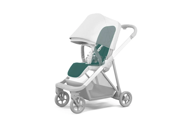 Thule Spring/Sleek/Urban Glide/Glide - miękka wkładka do wózka - Mallard Green
