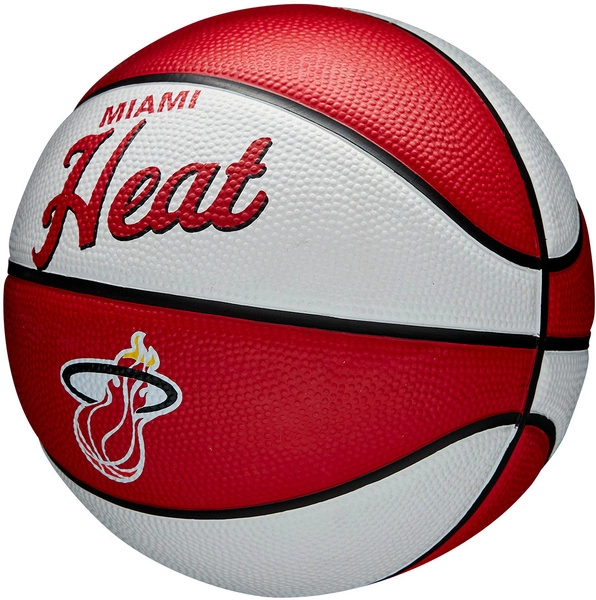 WILSON Miami Heat Retro Mini Piłka do koszykówki