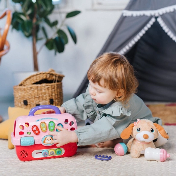 VTECH KUFEREK TRANSPORTEREK INTERAKTYWNY PIESEK PL